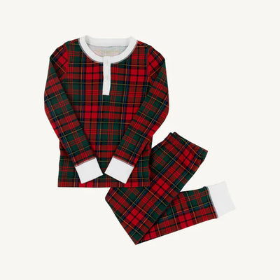 Sutton's Sweet Dream Set Paces Mill Plaid, Worth Avenue White