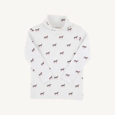 Tatum's Turtleneck Shirt Henry Clay Horses