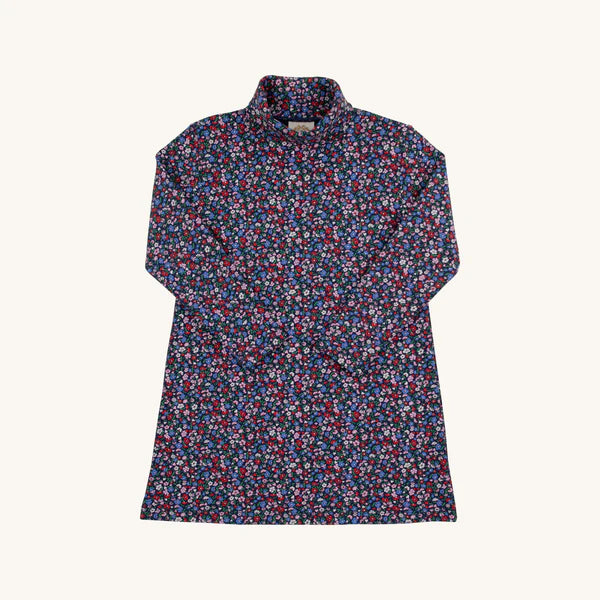 Tatum's Turtleneck Dress Fairfax Farm Floral