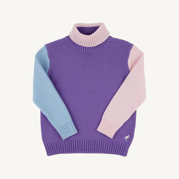 Townsend Turtleneck Sweater Palisades Purple Beale SB Palm BP