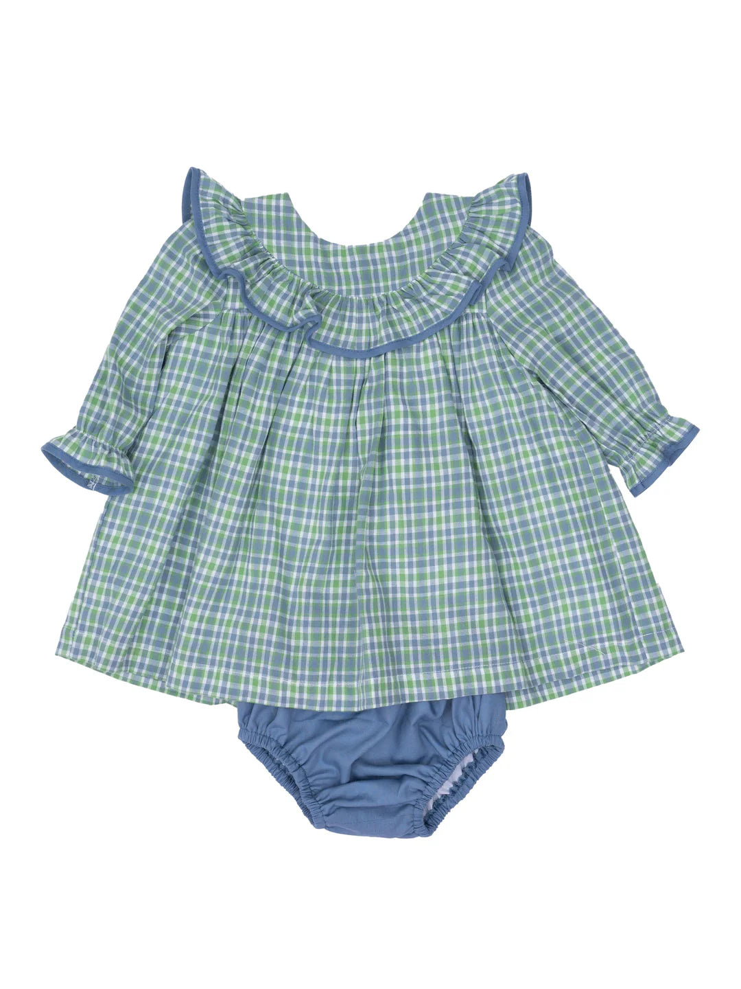 Layla Bloomer Set Bluegrass Plaid