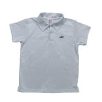 Signature Pima Polo Light Blue Stripe