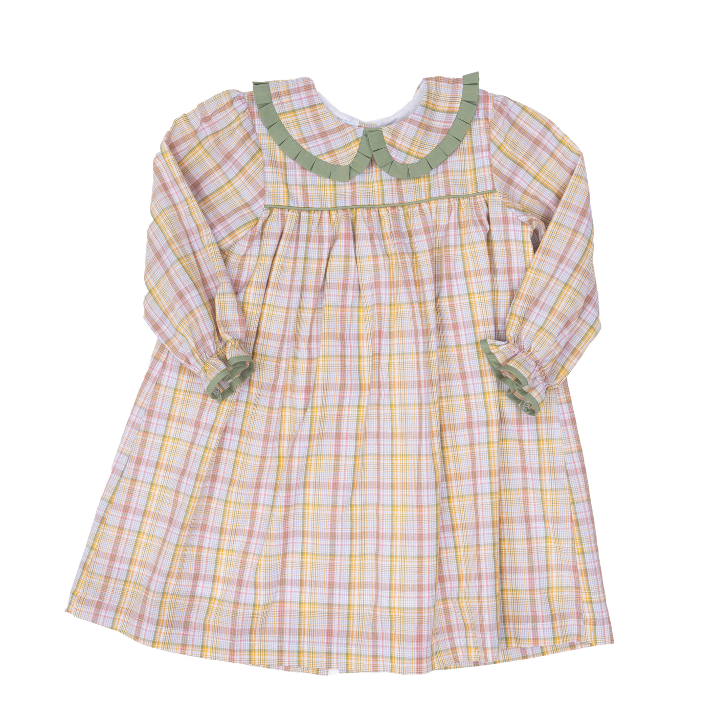 Cecilia Dress Harvest Fields Plaid