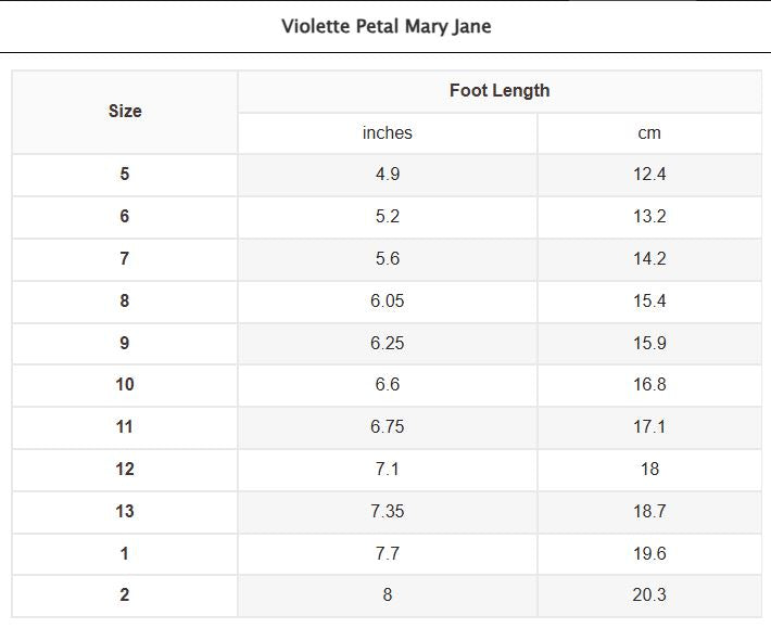 Violette Petal Mary Jane Patent Rose