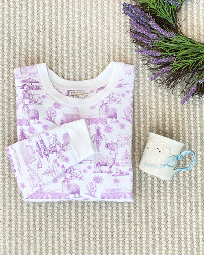 Women's Cassidy Comfy Crewneck Lavender & Lambs
