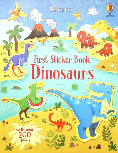 1st Sticker Book Dinosaurs