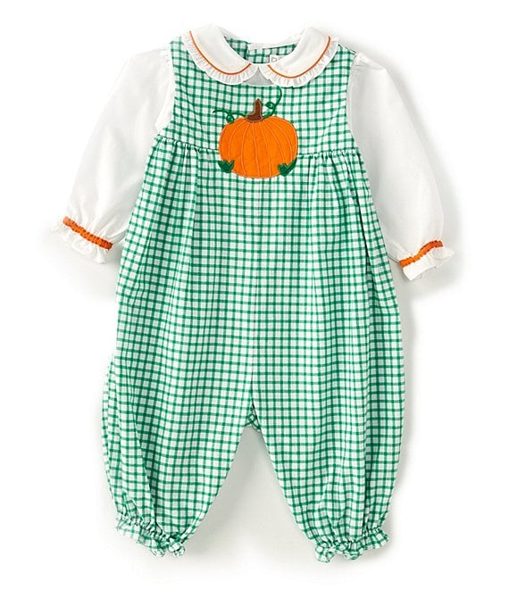 Pumpkin Truck Longall Ruffled Set