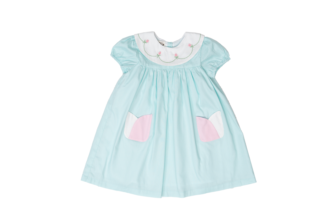 Melena Aqua Tulip Dress