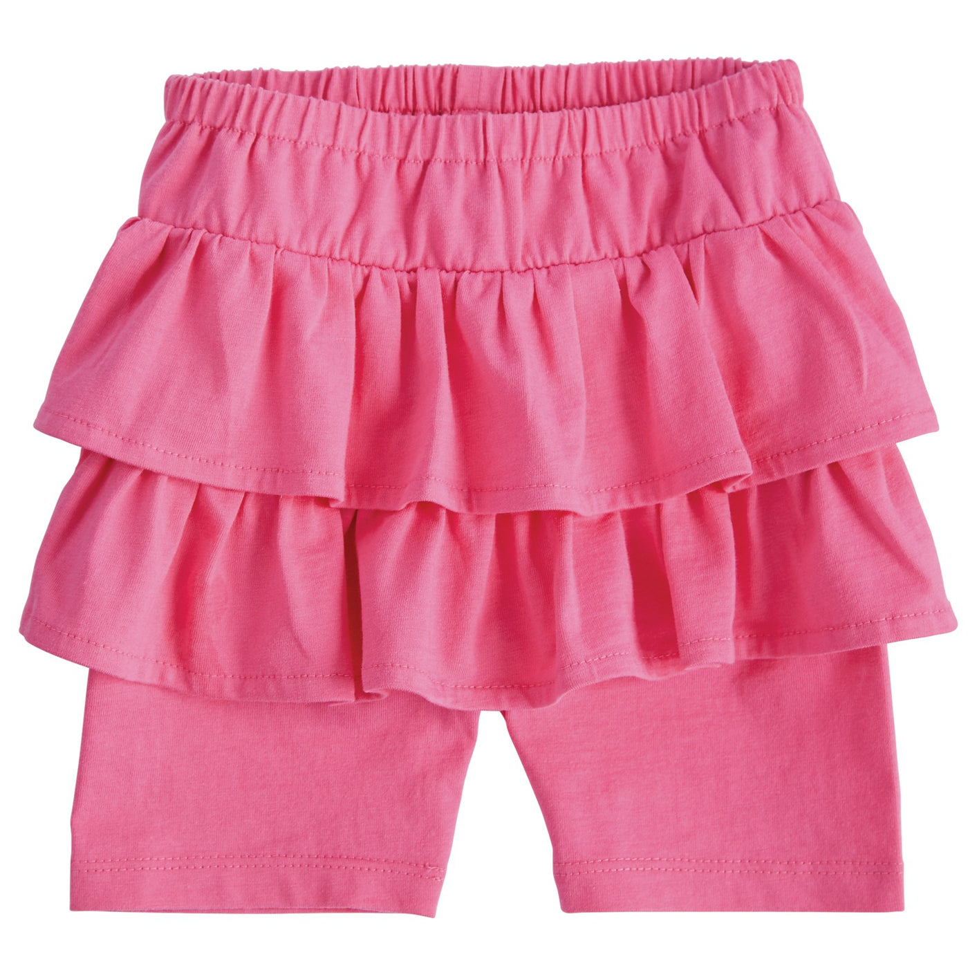 Pink Ruffle Skirted Shorts