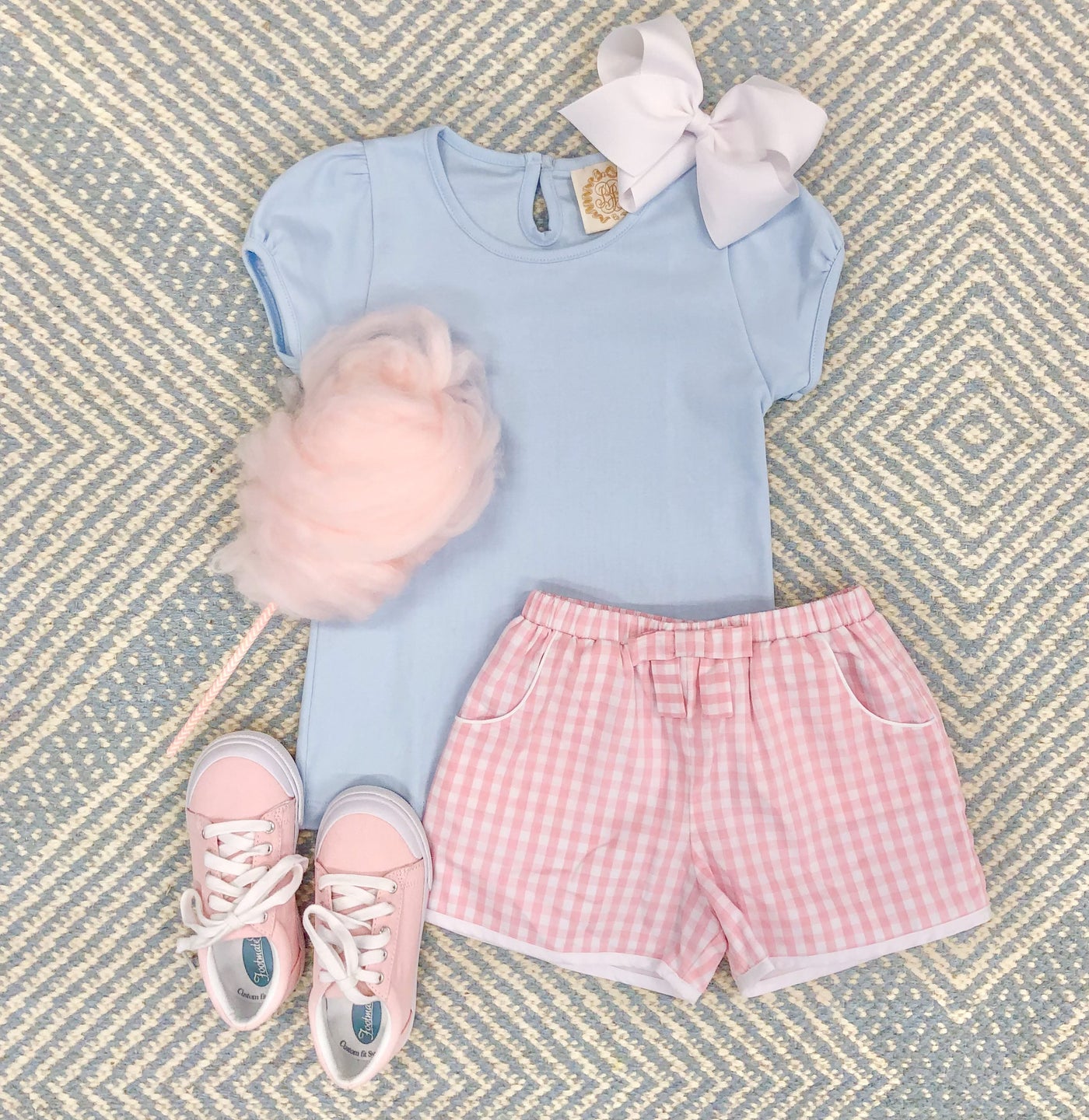 Penny's Play Shirt & Onesie -SS- Buckhead Blue