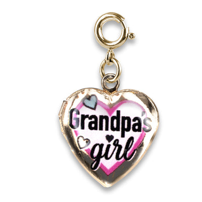 Charm It! Gold Grandpa's Girl Locket Charm
