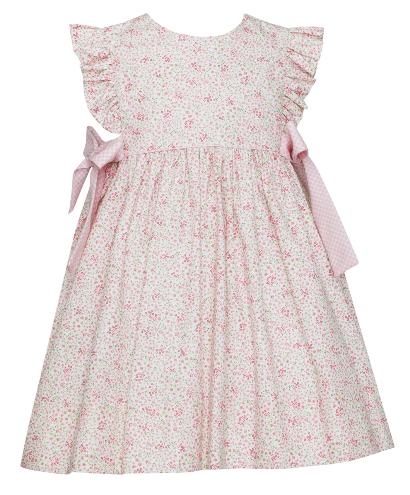 Liberty Floral Dress with Ruffle Sleeves