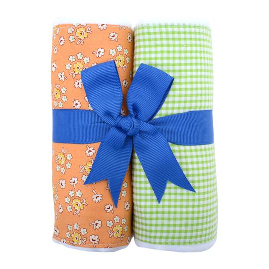 Fisherboy Set of Two Fabric Burps