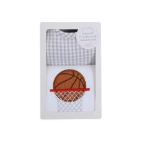 Basketball Bib/Burp Set