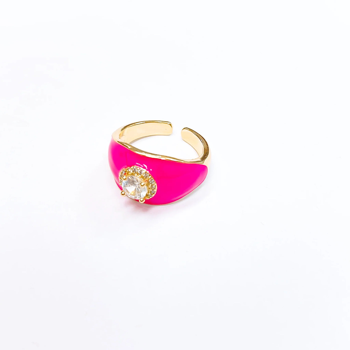 Irene Hot Pink Ring