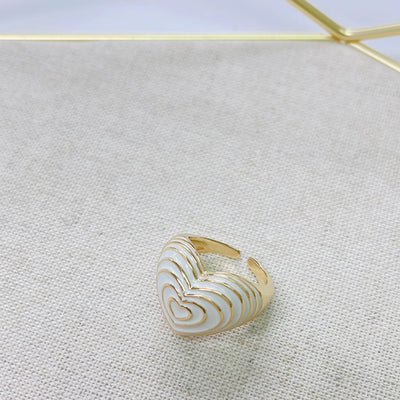 Echo Heart Ring (3 Colors)
