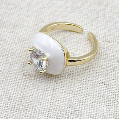 Emily Ring Enamel (One Size) 3 Colors