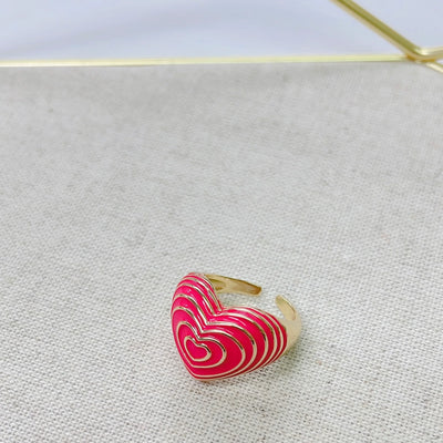 Echo Heart Ring (3 Colors)