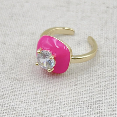 Emily Ring Enamel (One Size) 3 Colors