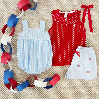 Paige's Playful Polo -RR & WAW Micro Dot