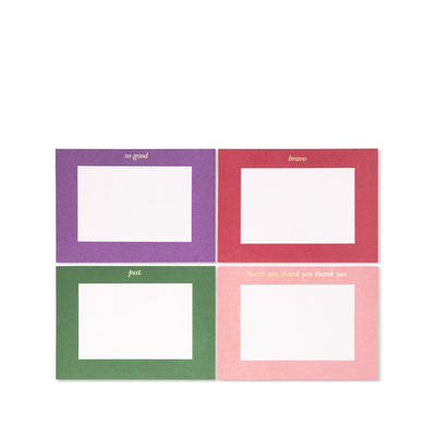 Memo Notecard - Assorted