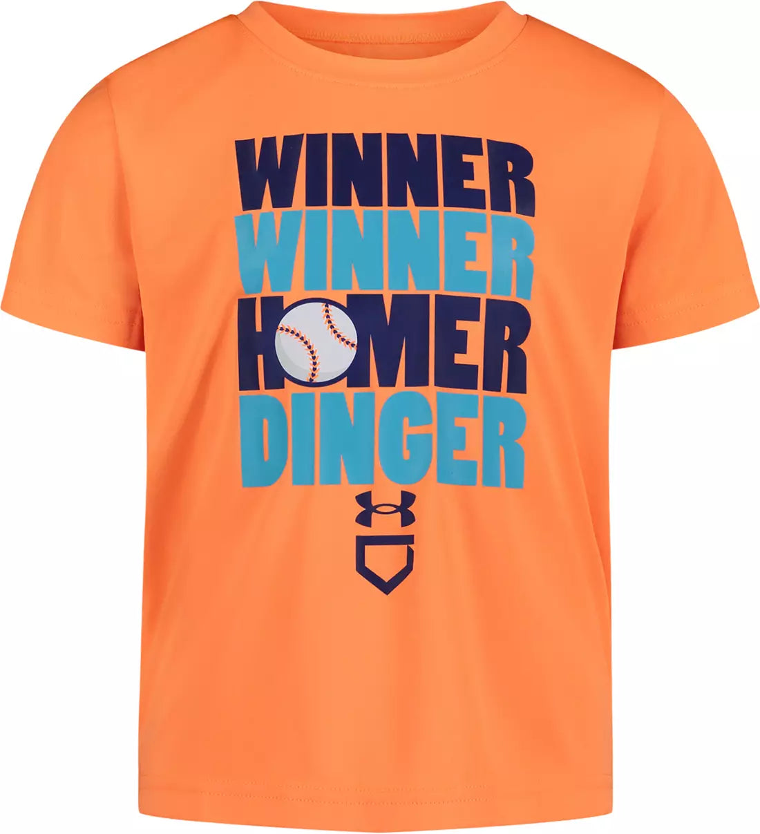 UA Winner Homer Dinger Tee - Orange Blast