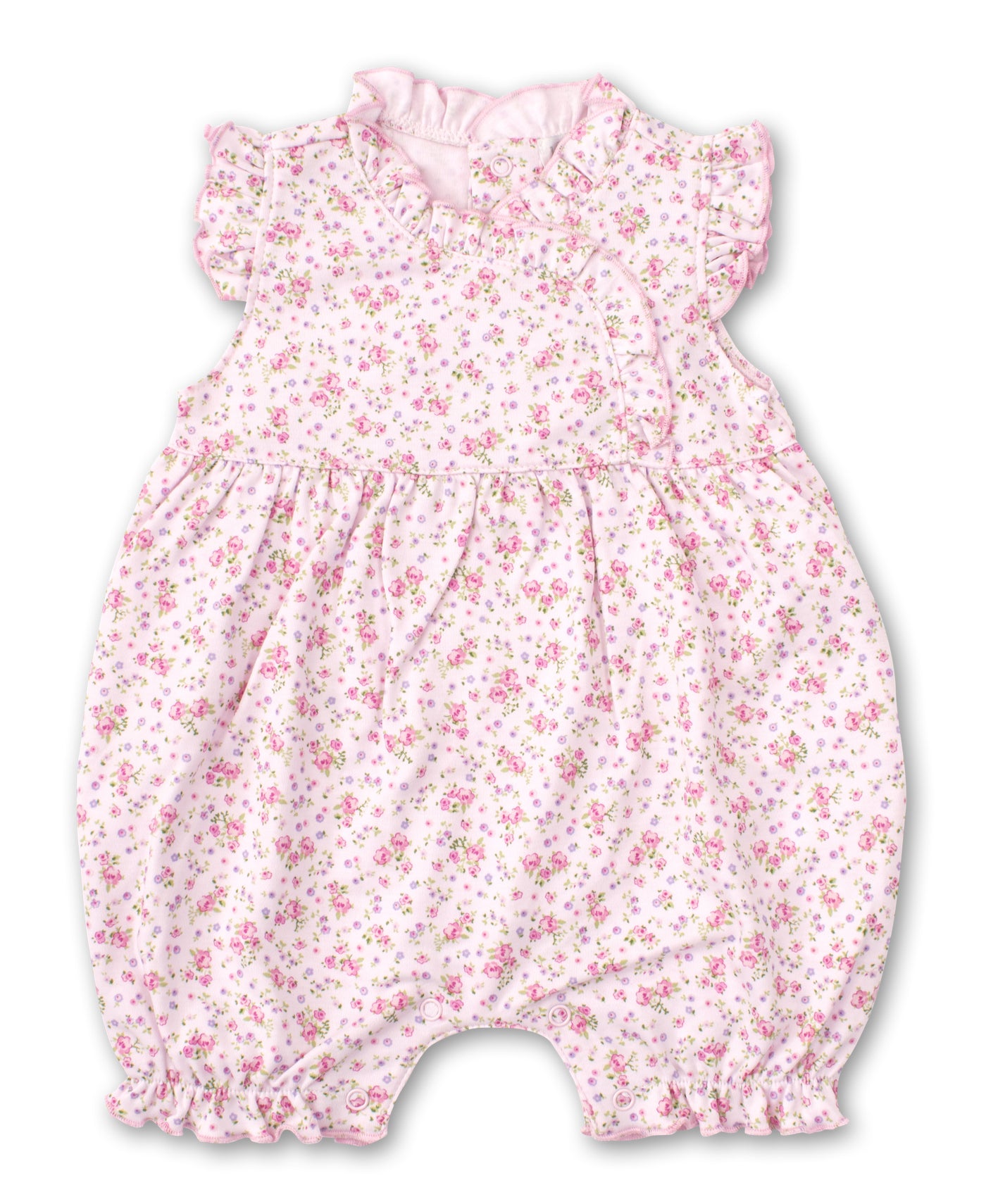 Dusty Rose Short Playsuit - Pink