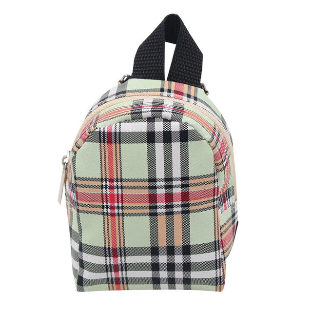 18" Doll Plaid Backpack