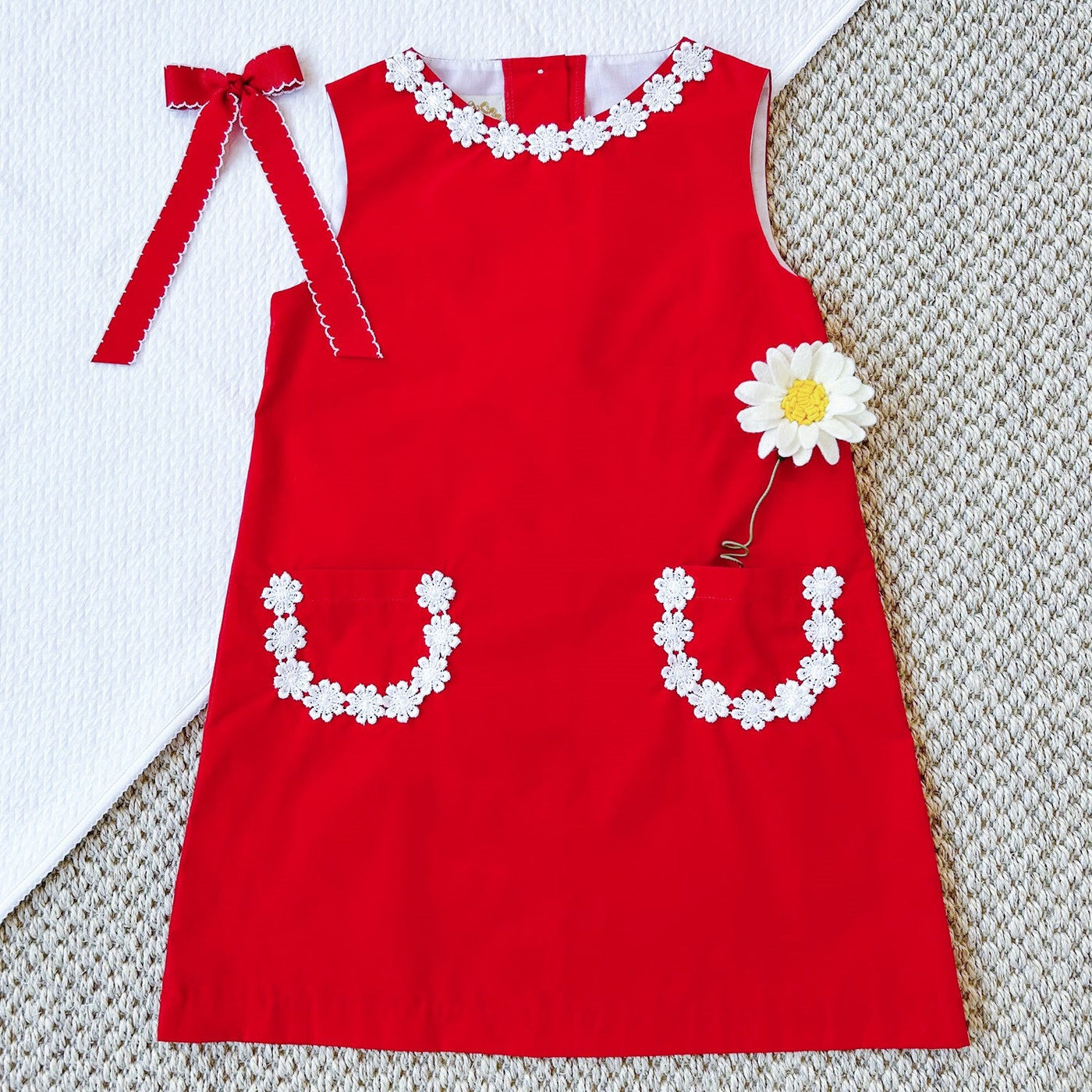 Primland Play Dress -Richmond Red