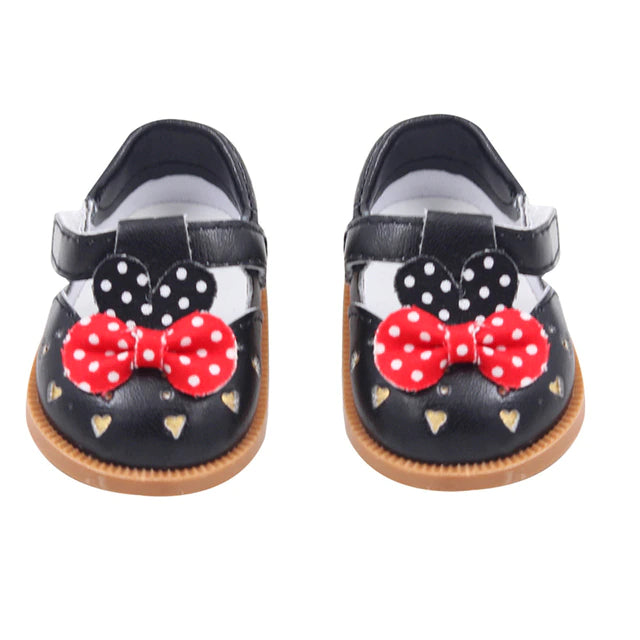 18" Minnie Mouse Doll Shoes - 3 Colors