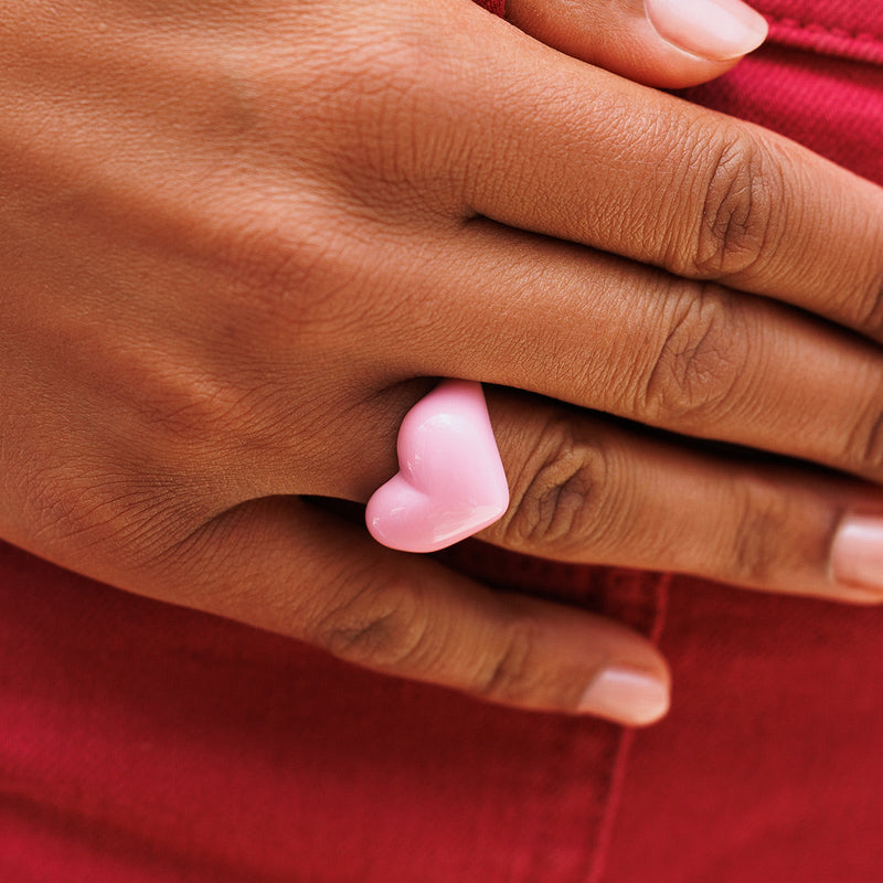 Bubble Heart Ring