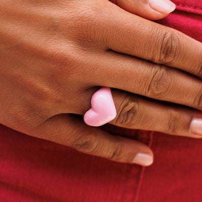 Bubble Heart Ring