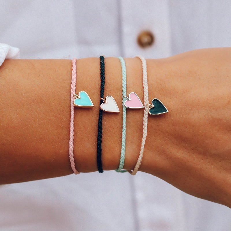 Petite Heart Charm Bracelet