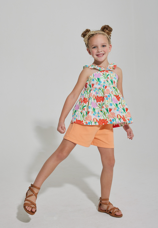 Basic Shorts - Canteloupe