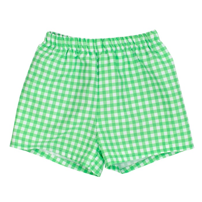 Mint Gingham Trunk