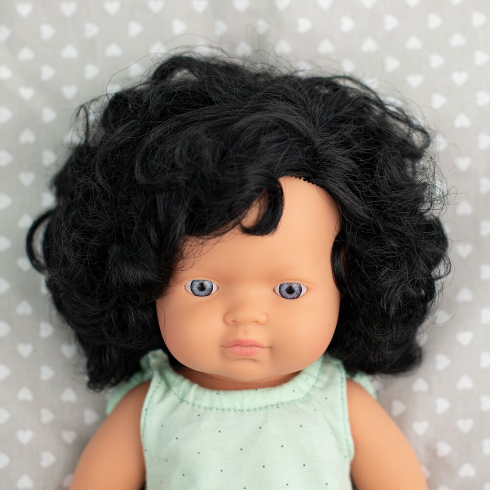 Baby Doll Curly Black Hair The Sugarplum Tree