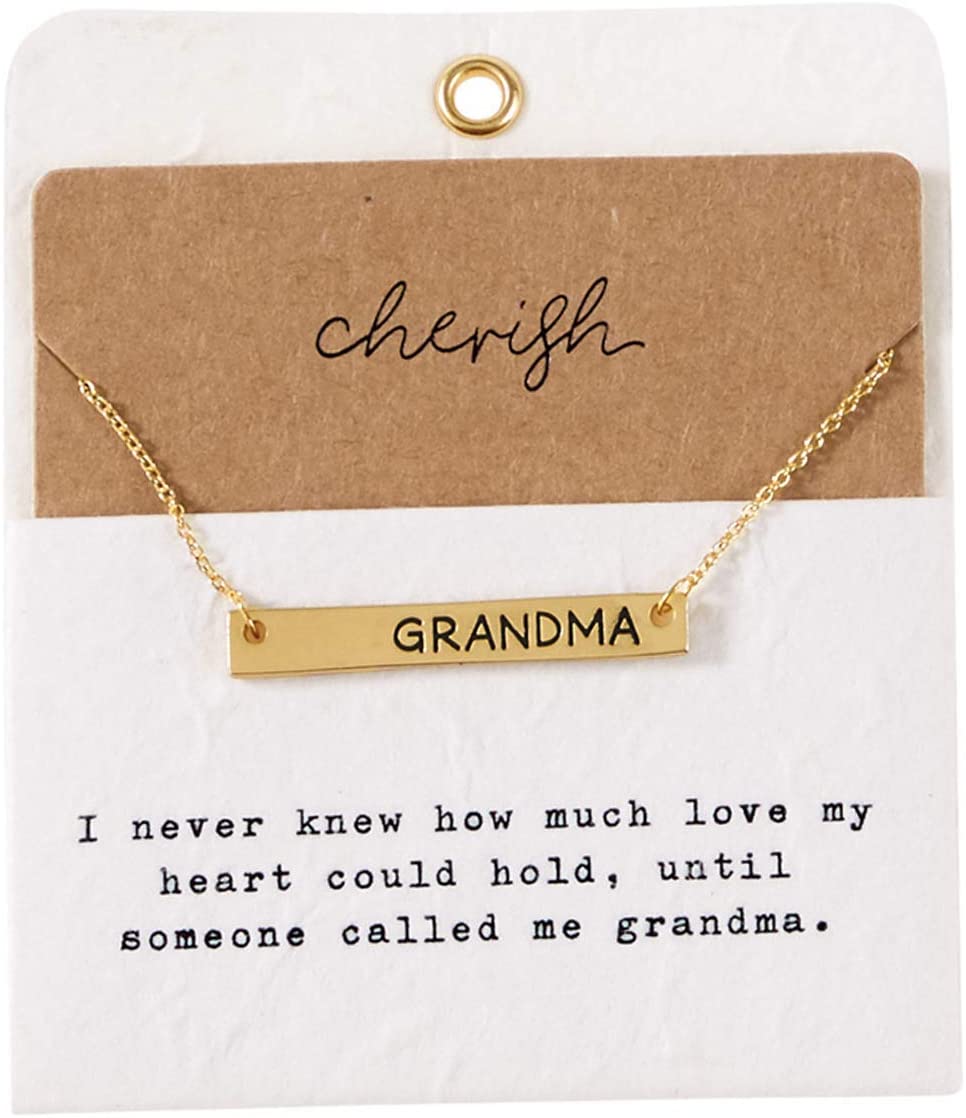Grandma Bar Necklace