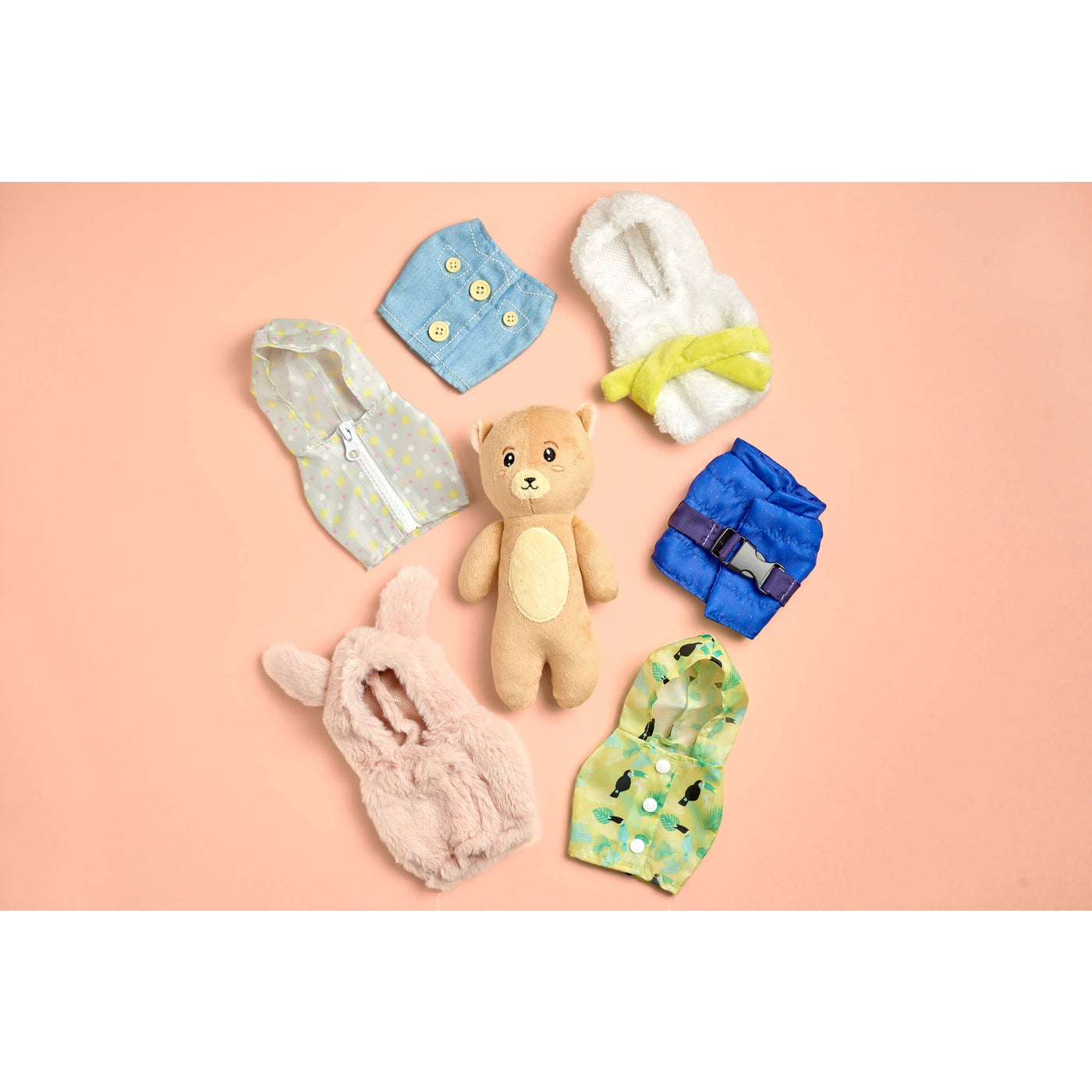 Soft Activity Book - The Kiddy Bear - Montessori Dress Up Plush