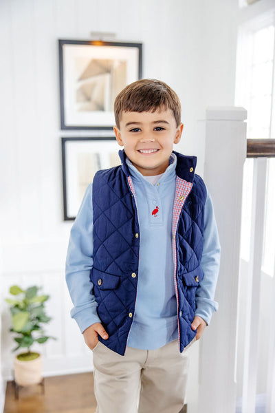 Vaughn Vest-Nantucket Navy/NN