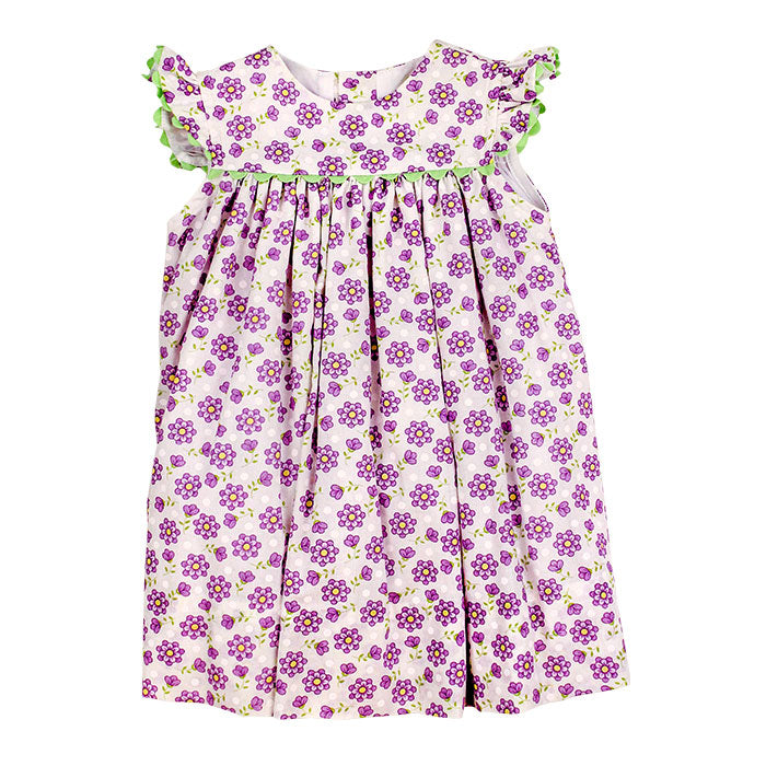 Purple Daisies Float Dress