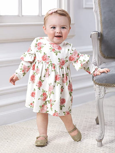 Floral Dress With Bloomer