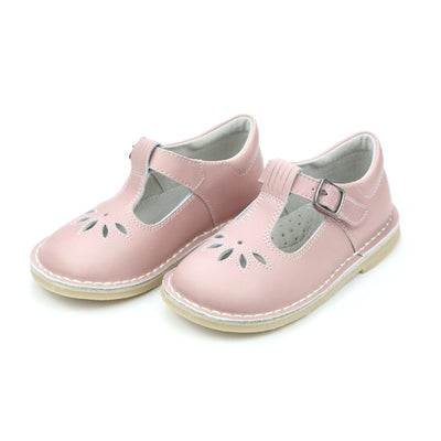 Sienna Vintage Inspired Appleseed Mary Jane Dusty Pink