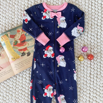 Noelle's Night Night- Dear Santa-Navy/Pink/HHP