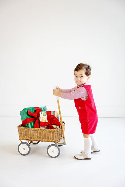 Boys Peter Pan Collar LS Shirt RR Windowpane
