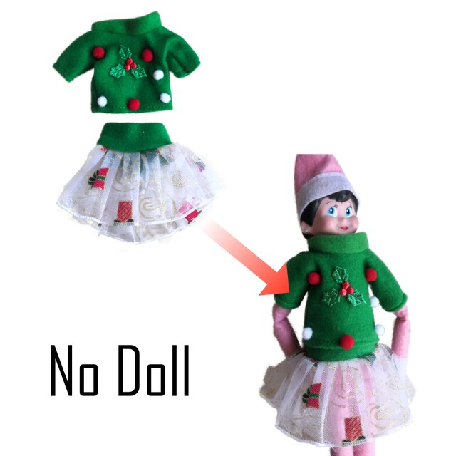 Elf Props - Green Tee w Tutu