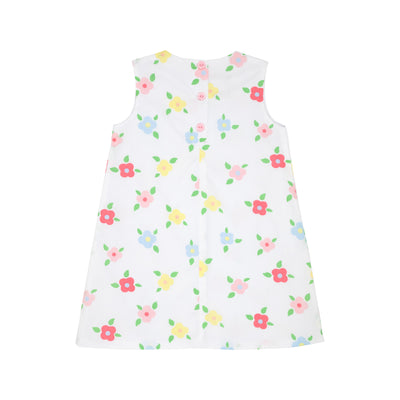 Annie Apron Dress - Flower