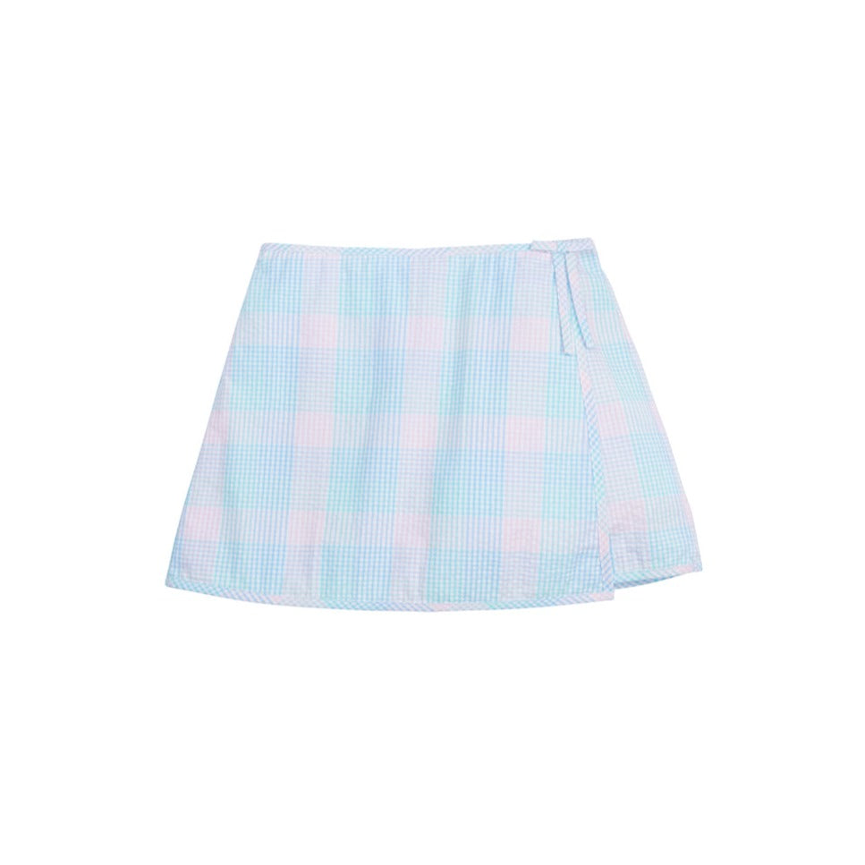 Augusta Skort - Palm Beach Plaid