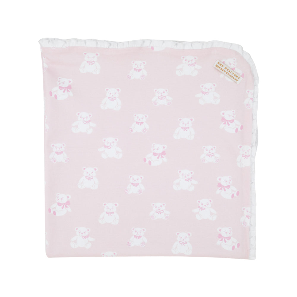 Baby Buggy Blanket - Cuddlebug Bear (Girl)