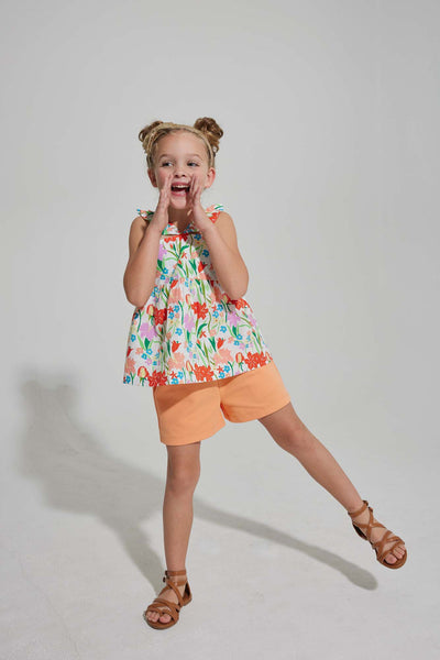 Basic Shorts - Canteloupe