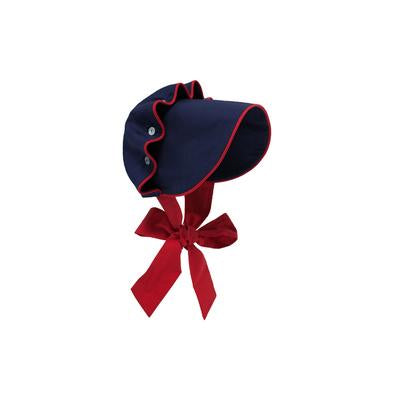 Beaufort Bonnet - Nantucket Navy w/ Red
